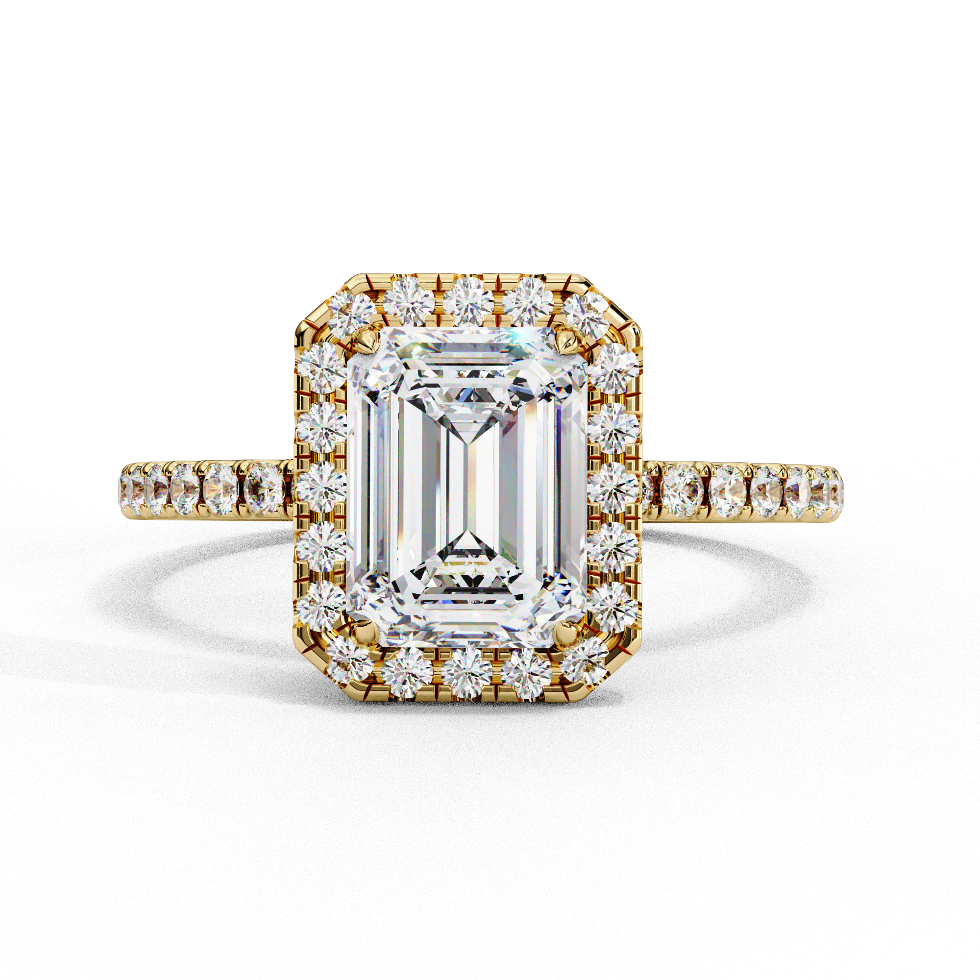 Emerald Solitaire Ring