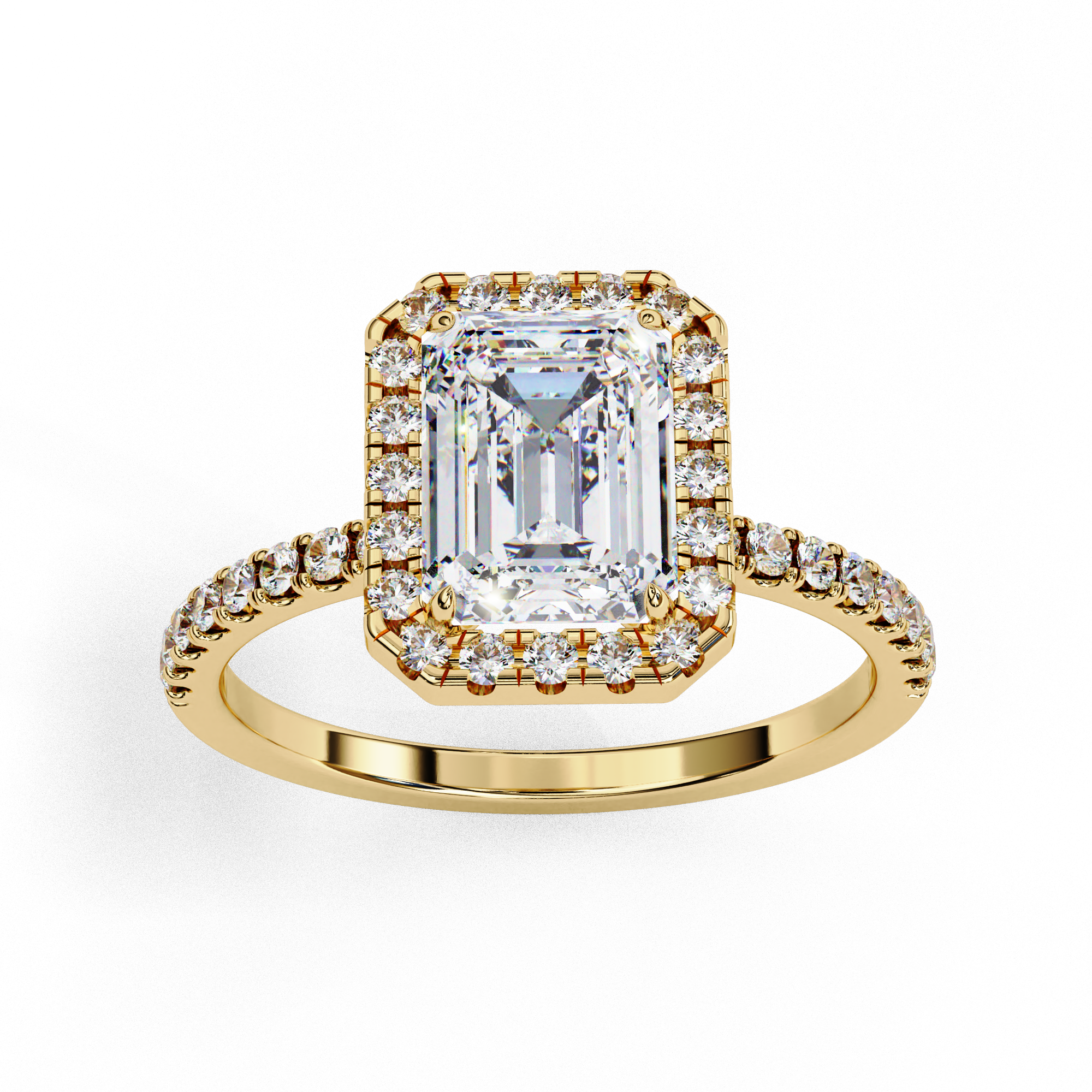 Emerald Solitaire Ring