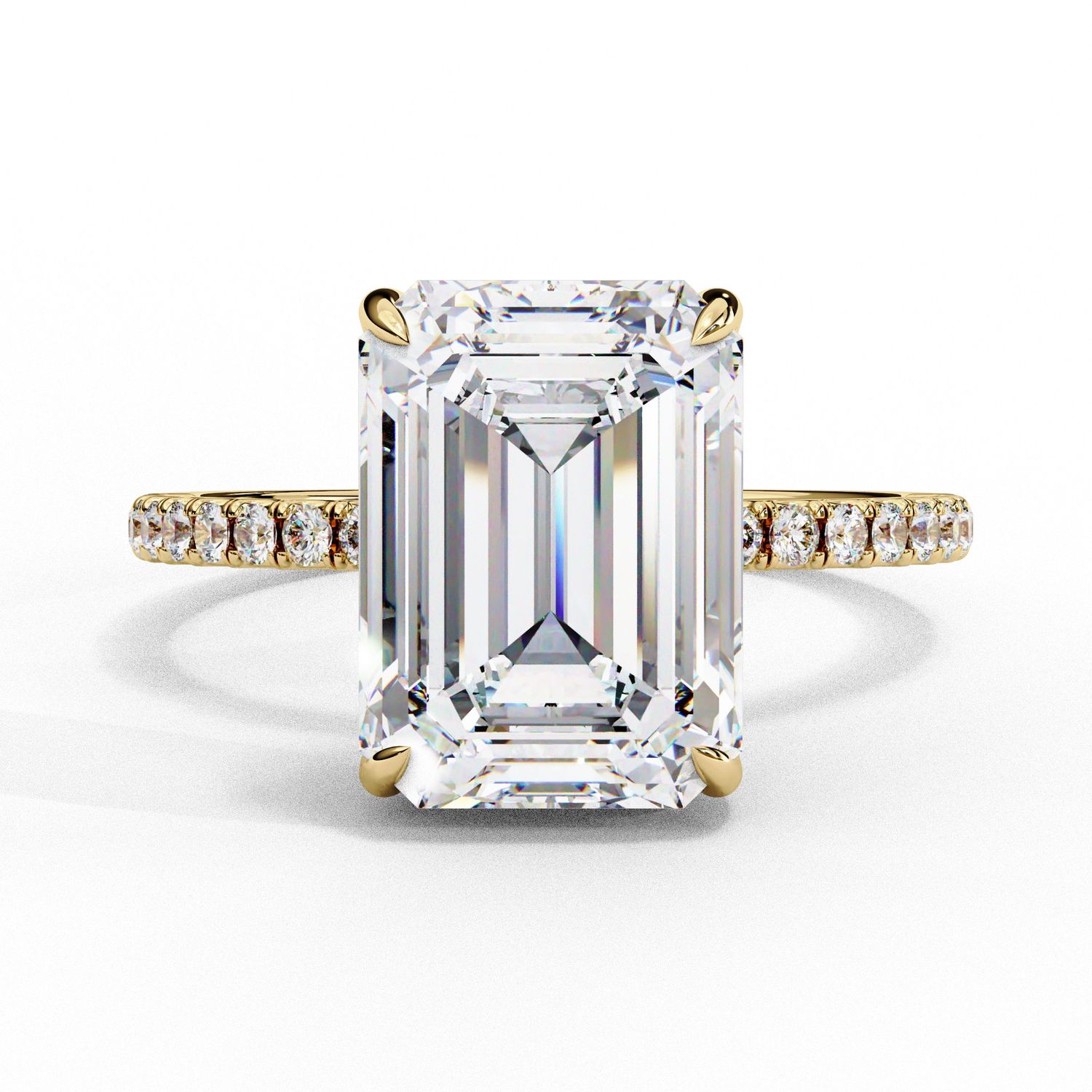 Emerald Solitaire Ring