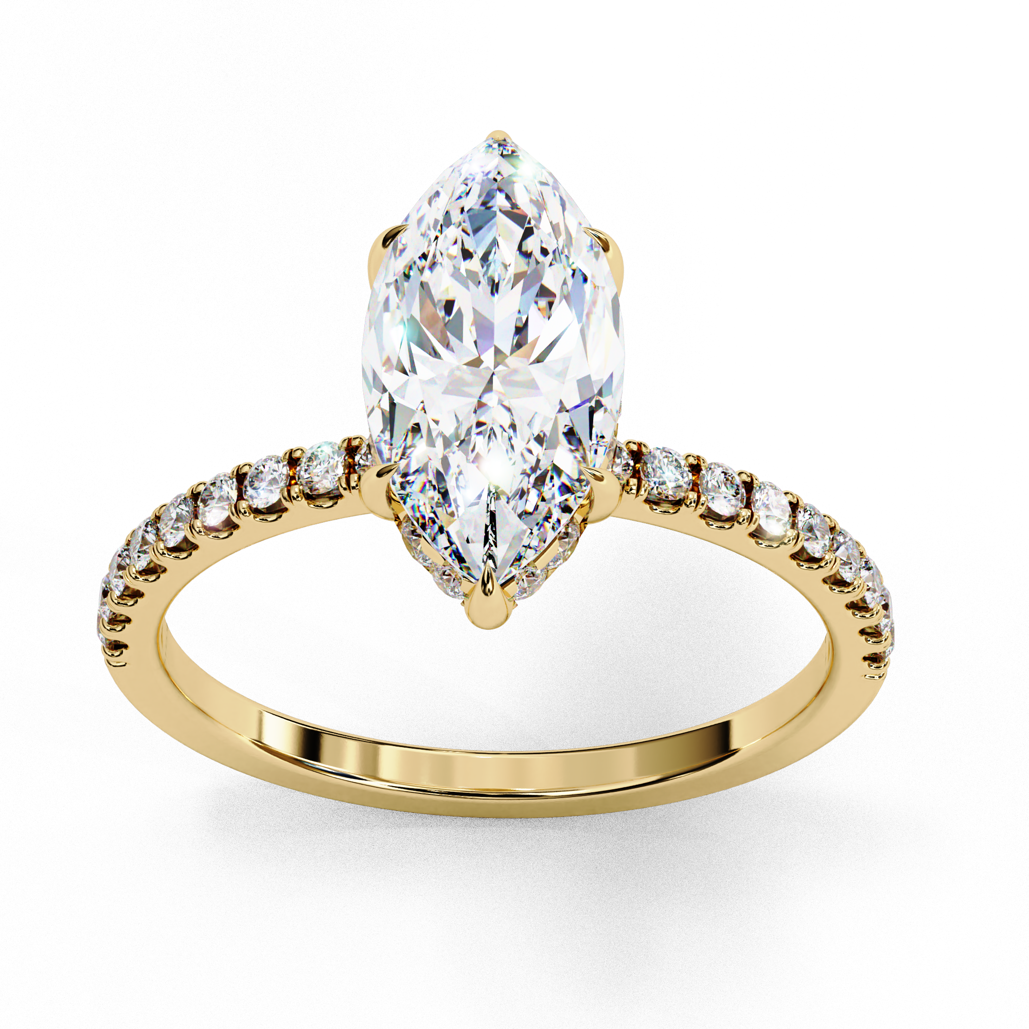 Marquise Solitaire Ring
