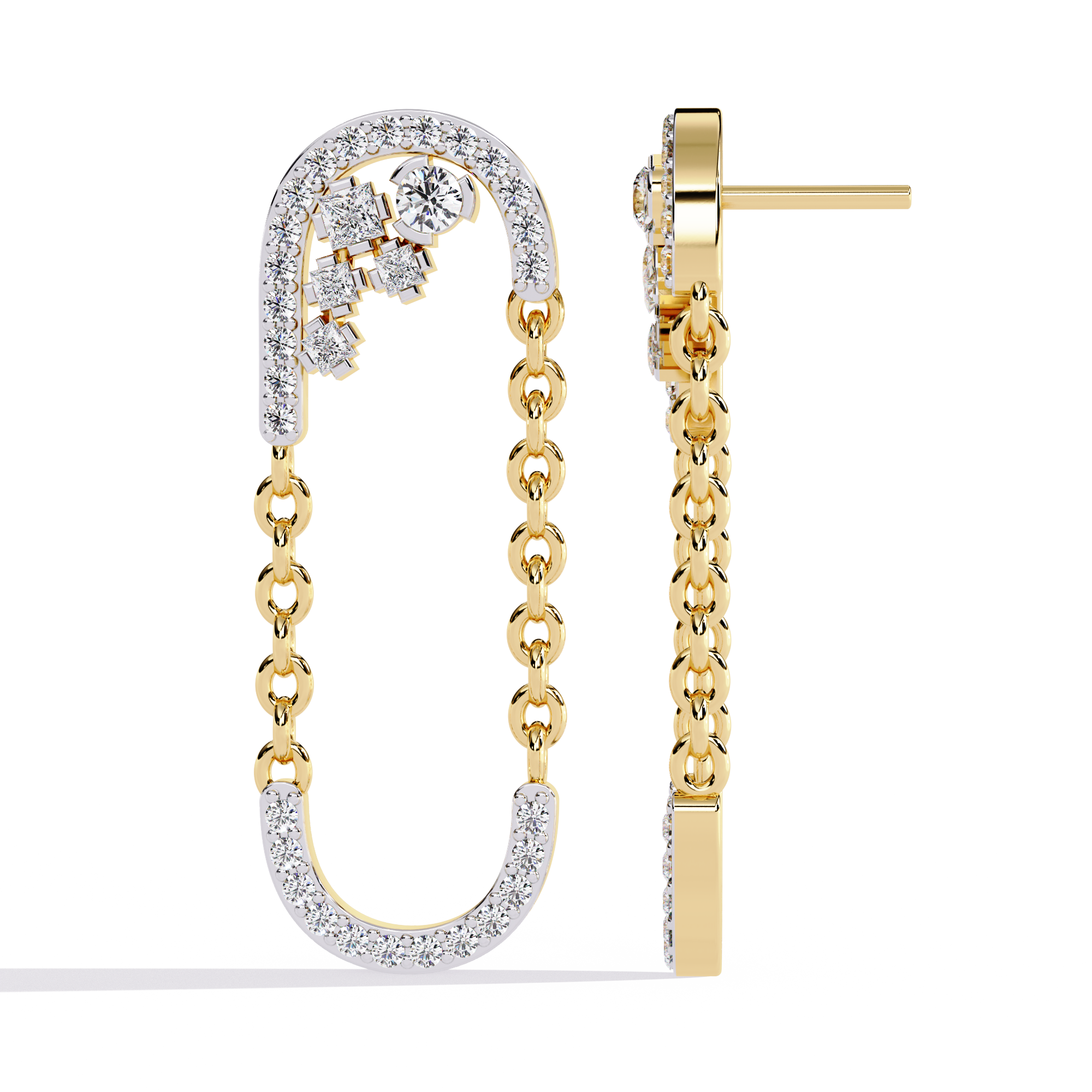 PAVE EARRING