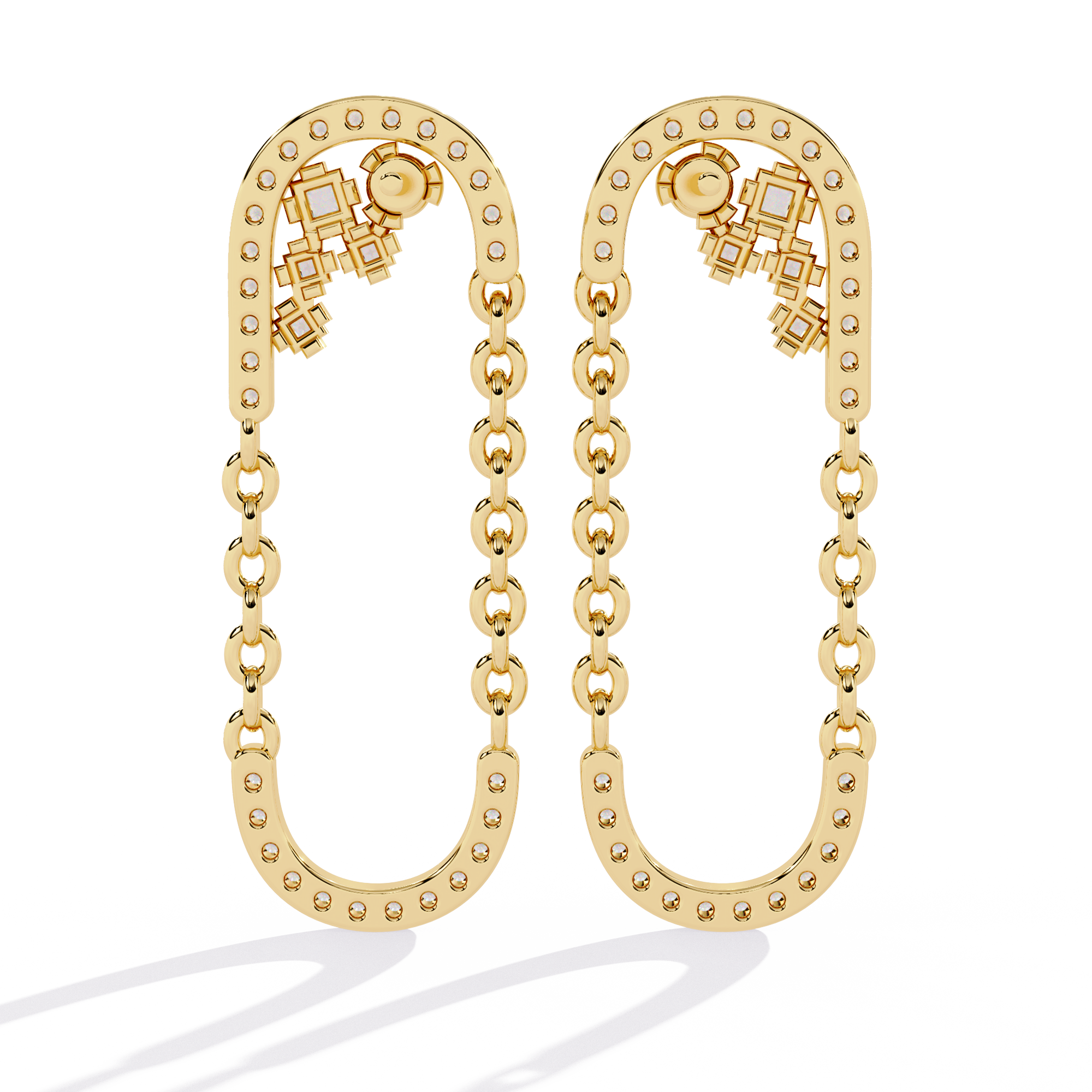 PAVE EARRING