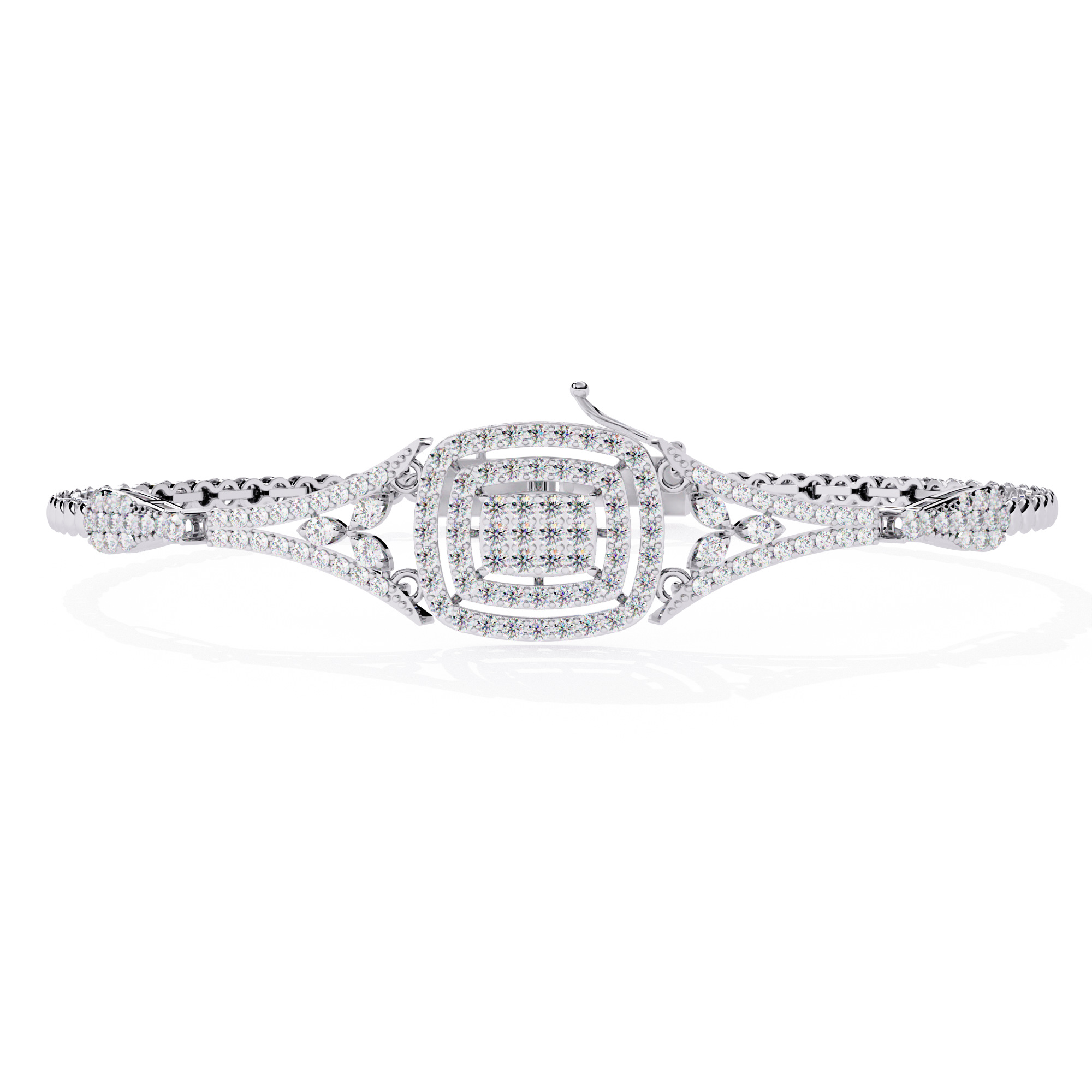 Royal elegance diamond bracelet