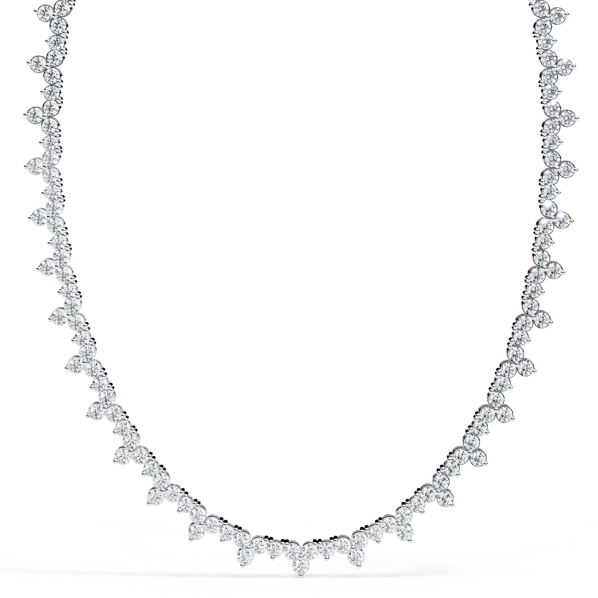 Eternal grace diamond necklace