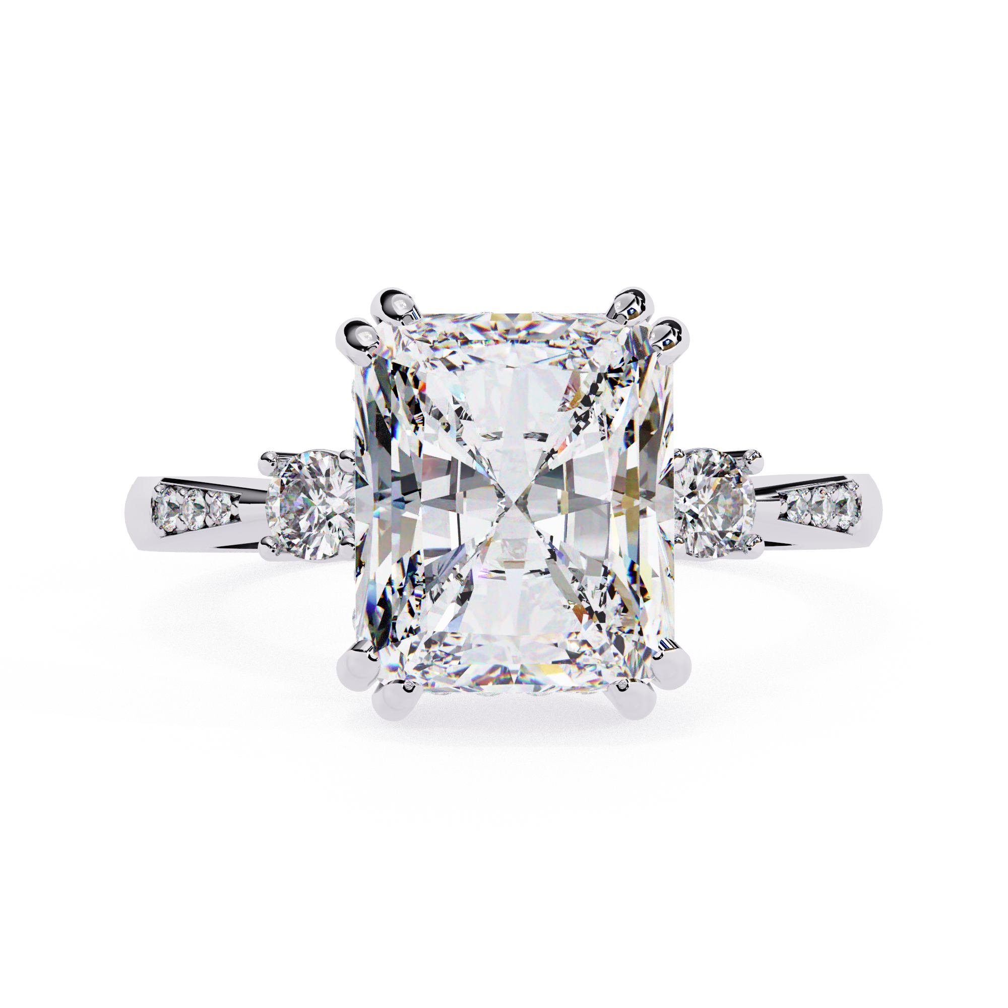 Infinity Radiance Diamond Cut Ring