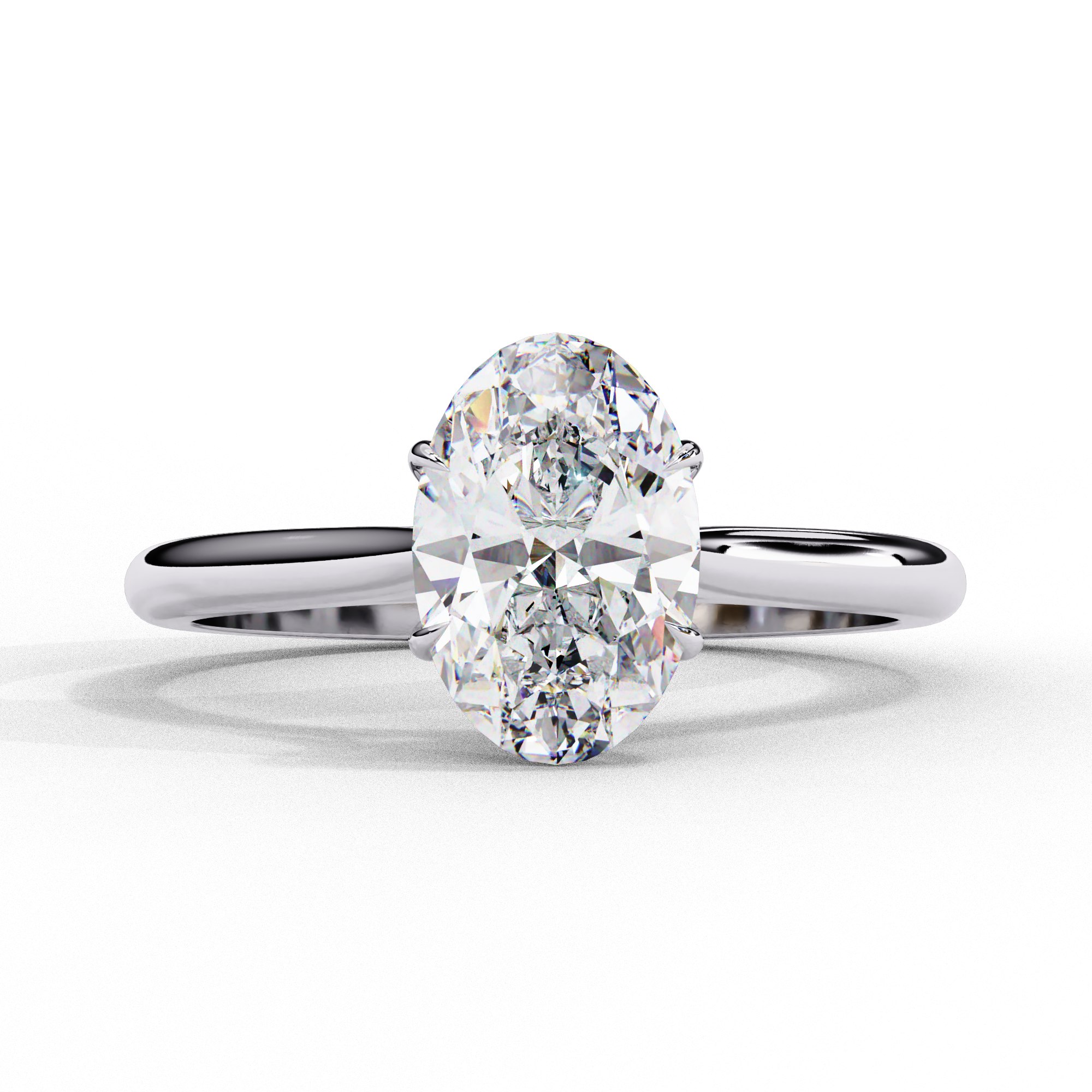 Oval Cut Diamond Engagement Ring